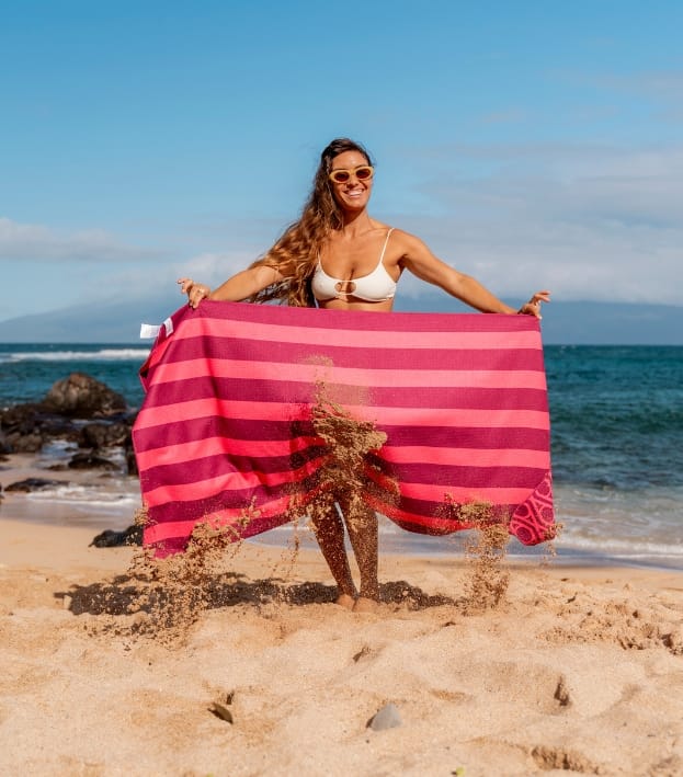 Nooit meer zand in je strandtas