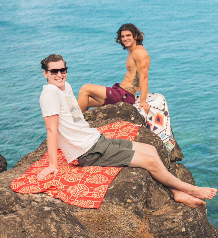 Sneldrogende handdoek voor op reis