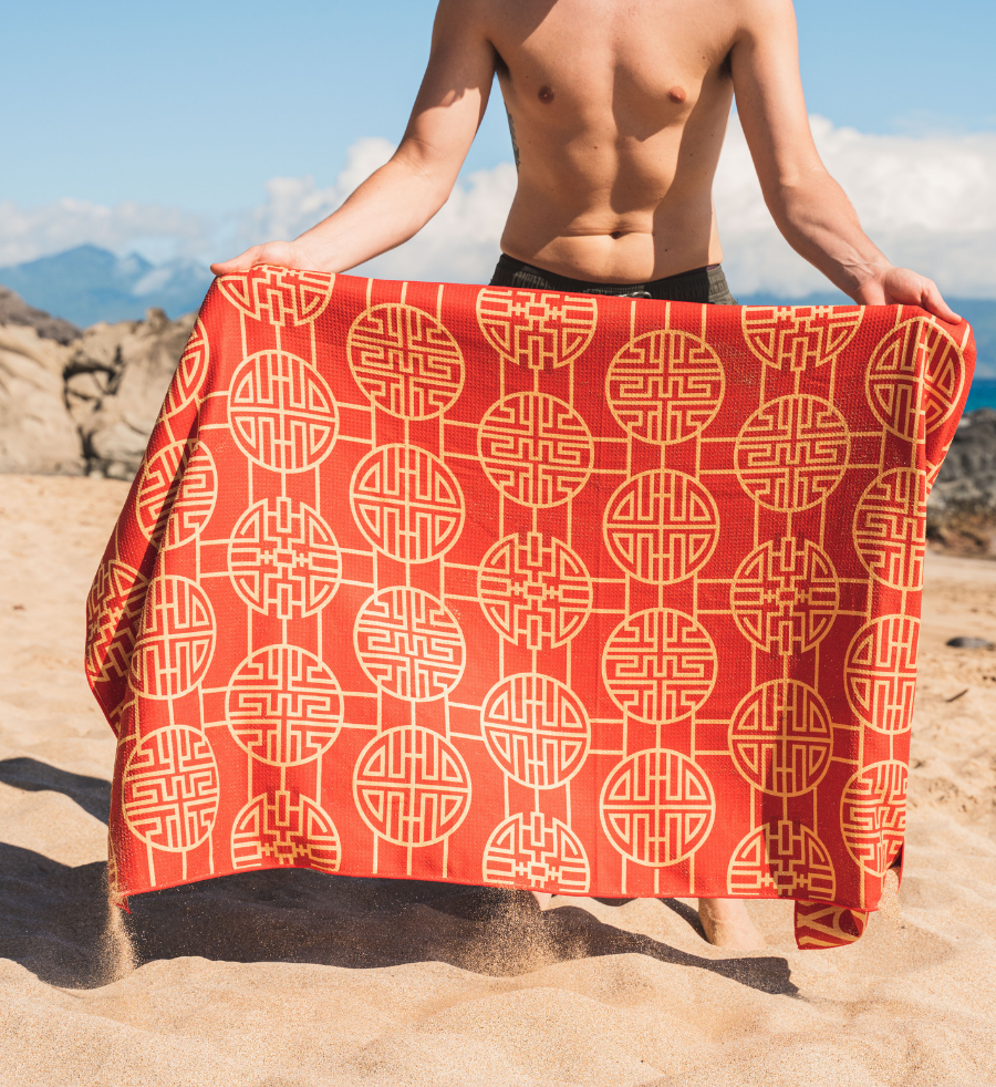 een strandhanddoek zandvrij dat zijn de handdoeken van buvanha